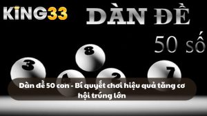dàn đề 50 con