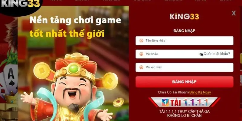 Tổng hợp các trò chơi nổi bật khi đăng nhập King33